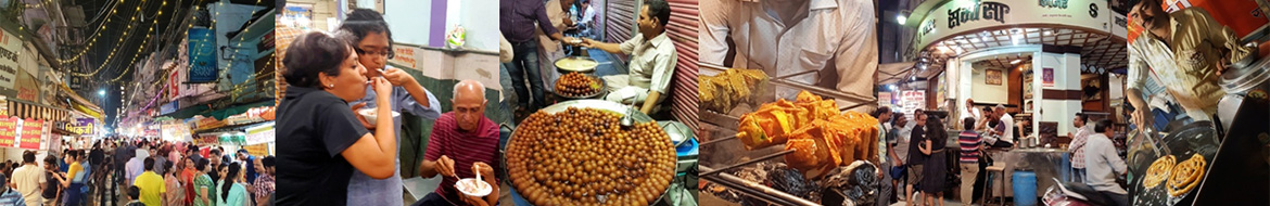 Food Walk through the Sarafa Night Market
